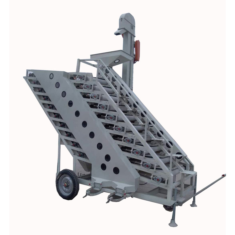 帶式大豆清選機 Belt type soybean cleaning machine